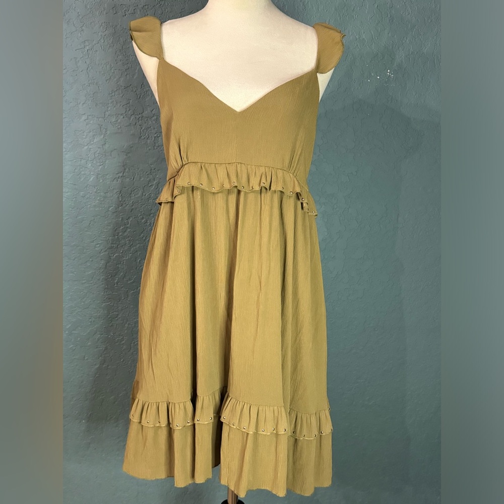 Zara Woman’s Summer dress Olive green Medium